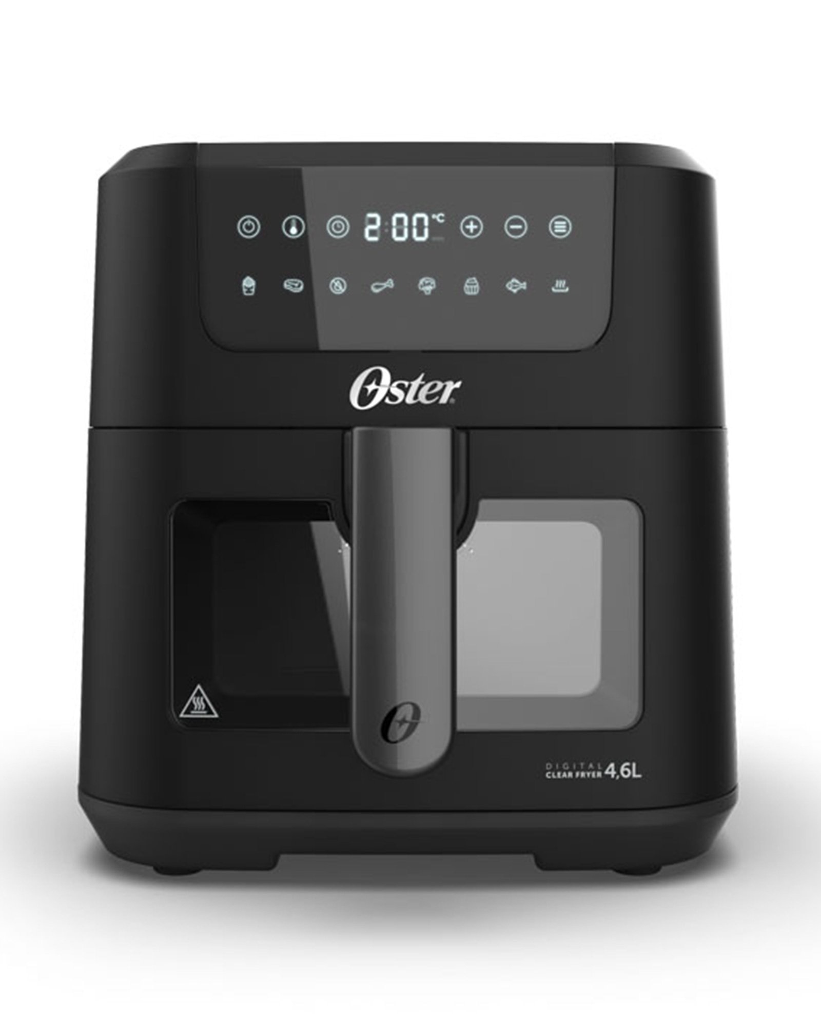 Fritadeira digital c/ visor 4,6L 127V preta | Oster
