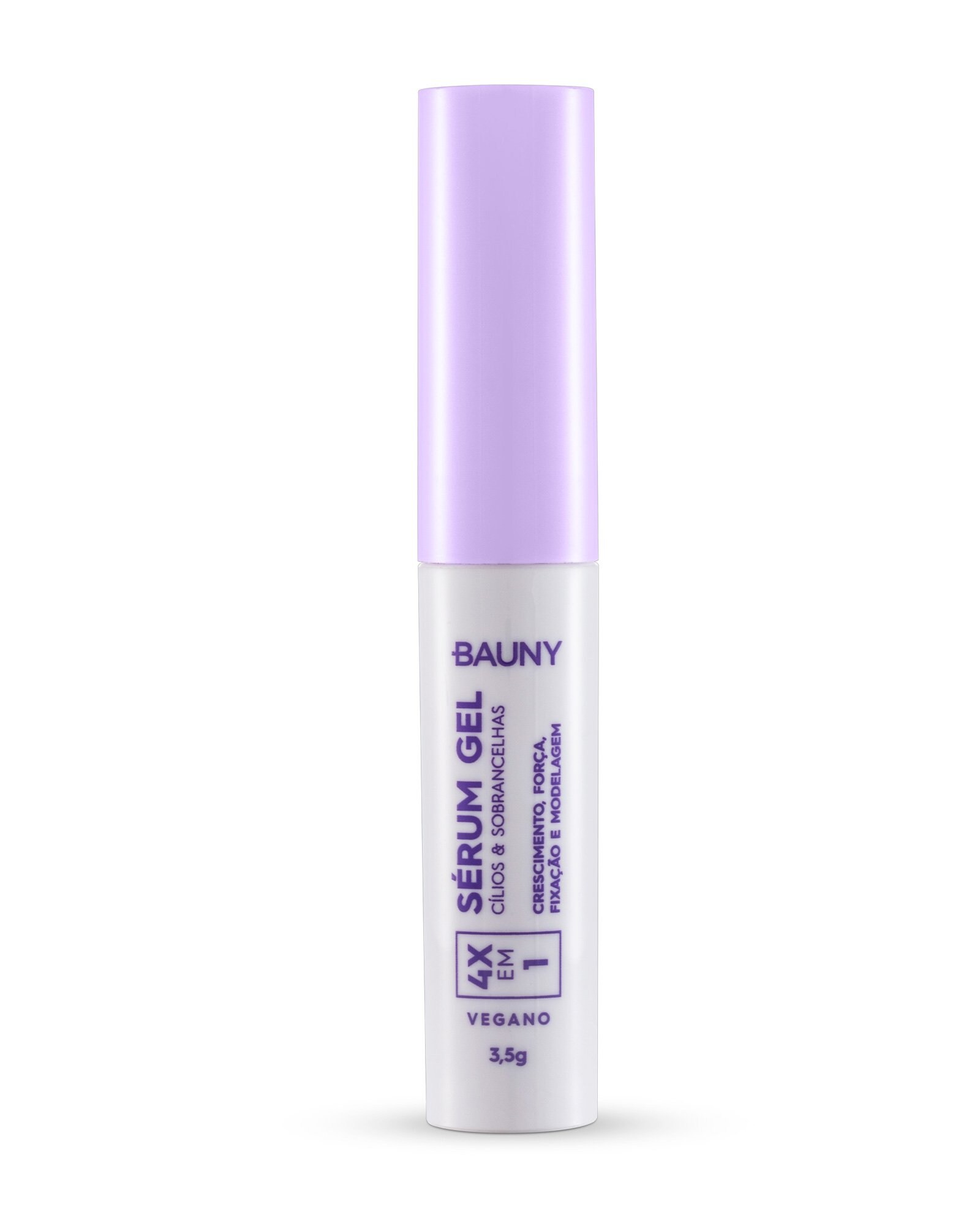 Serum gel cílios e sobrancelhas 4x1 3,5g incolor | Bauny