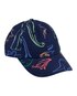 Boné infantil aba curva dinossauros abstratos azul | Carter's