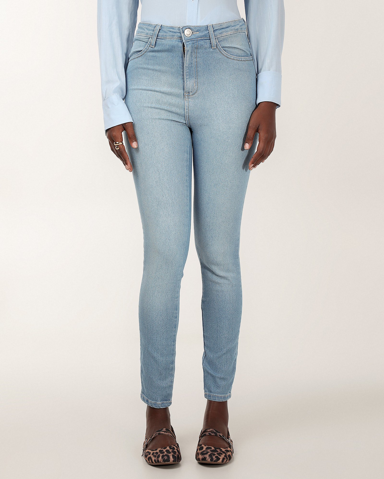 Calça jeans feminina skinny cintura alta | Pool Jeans