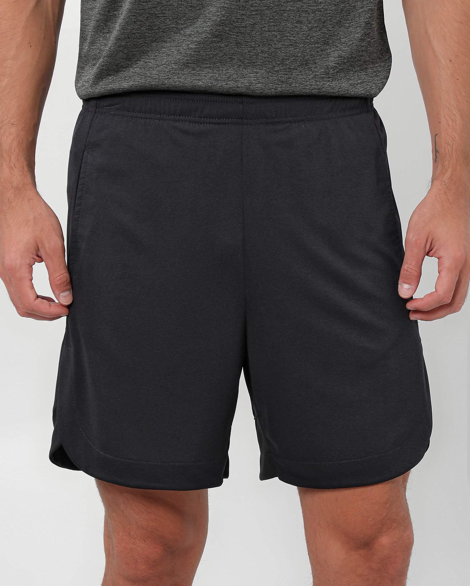 Bermuda esportiva masculina lisa - Azul Escuro | BodyWork by Riachuelo