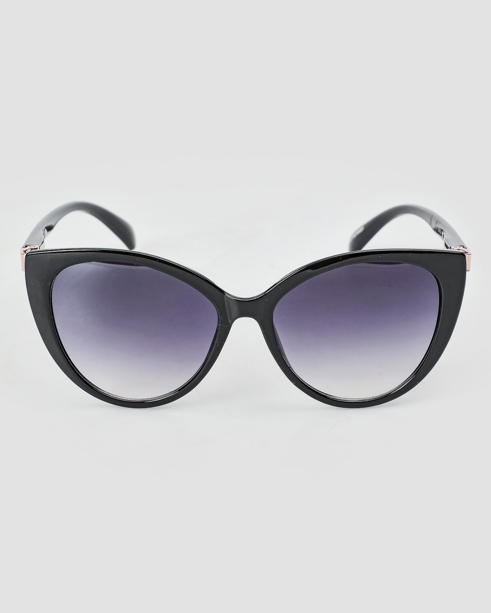 Óculos de sol feminino gateado degradê preto | Riachuelo