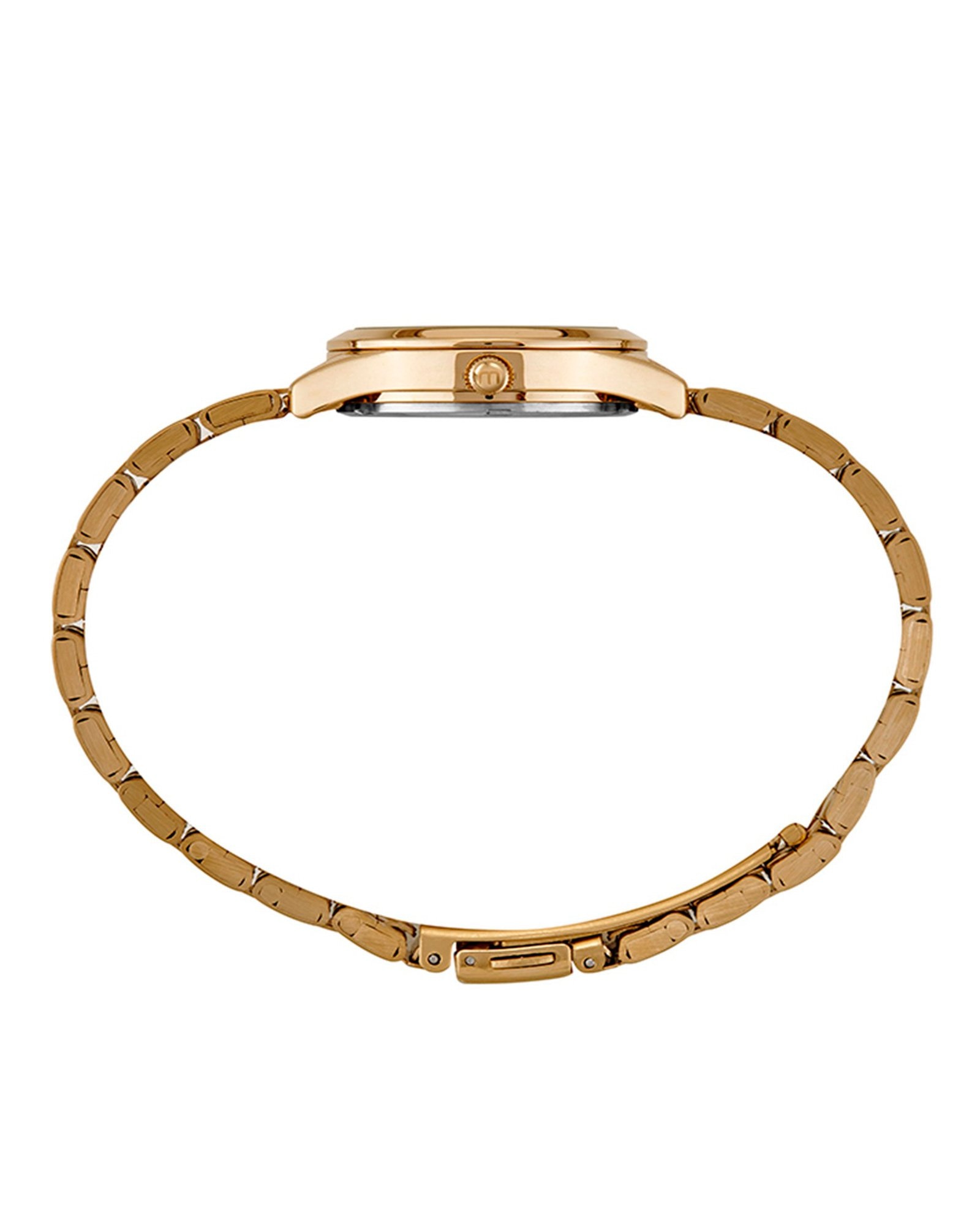 Kit relógio analógico feminino 32606LPMKDE1K1 + conjunto dourado | Mondaine