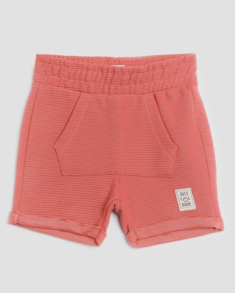 Riachuelo Bermuda de moletom infantil bolso canguru 1-4A