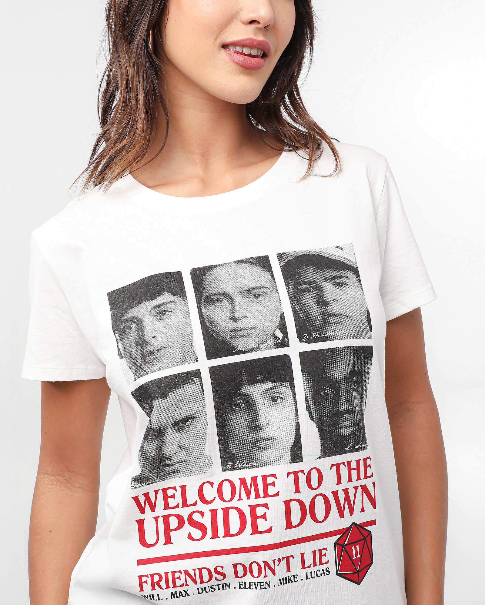 Stranger Things Upside Down Logo Women's Tank Top - Netflix Show Fan Shirt