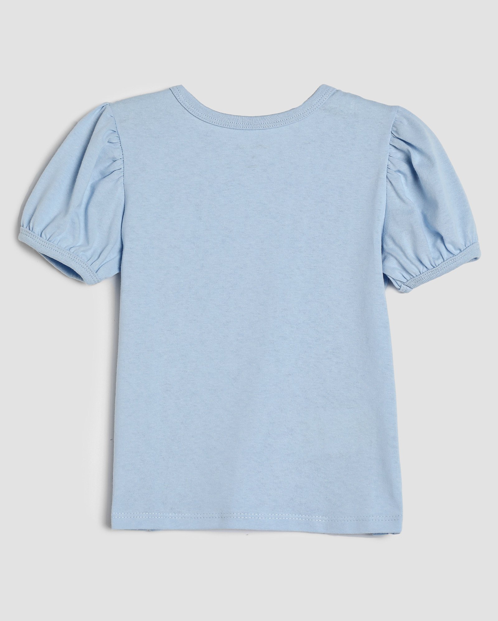 Camiseta infantil manga bufante 4-10A - Azul Celeste | Pool Kids