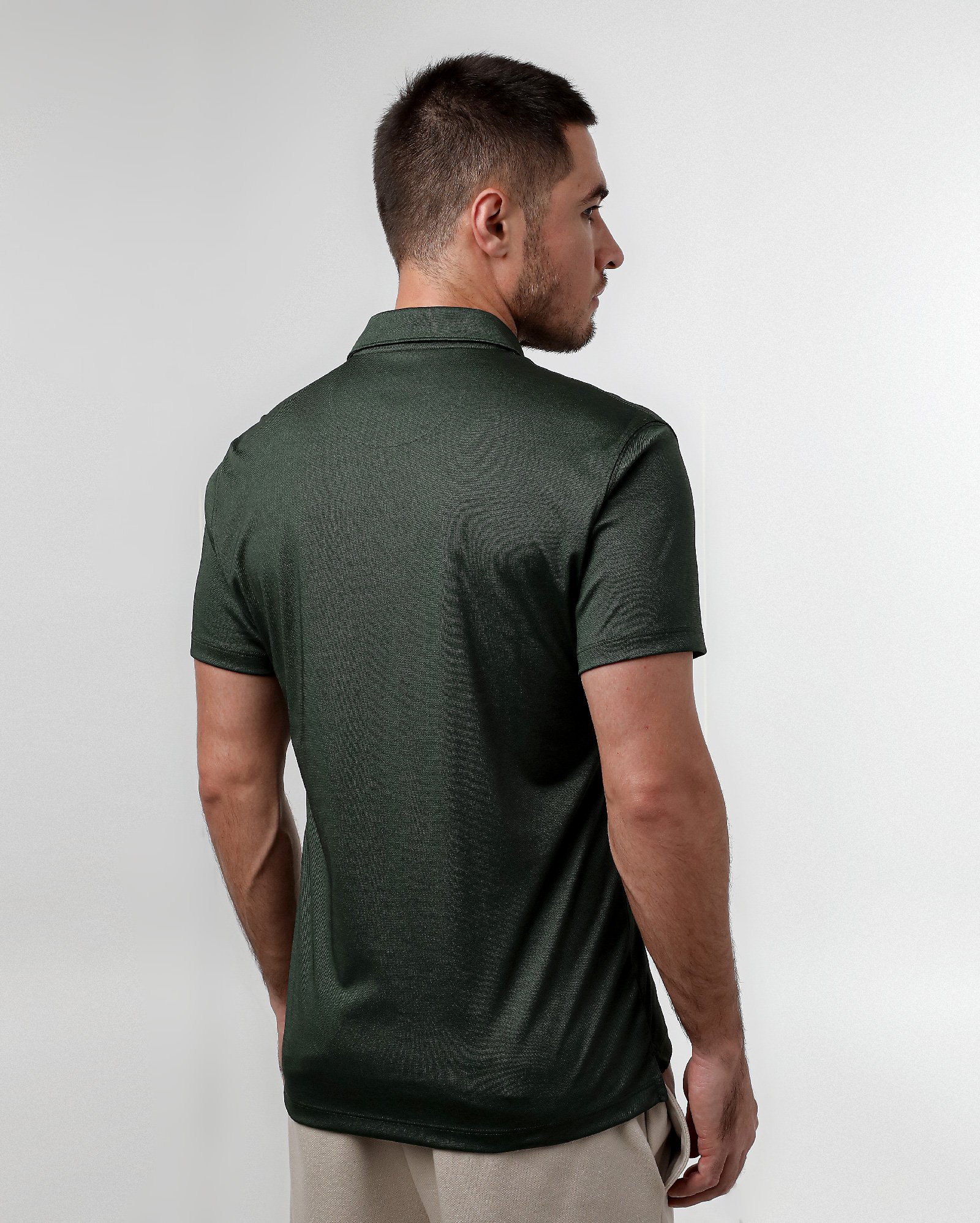 Riachuelo | Polo masculina slim tech - Verde Escuro