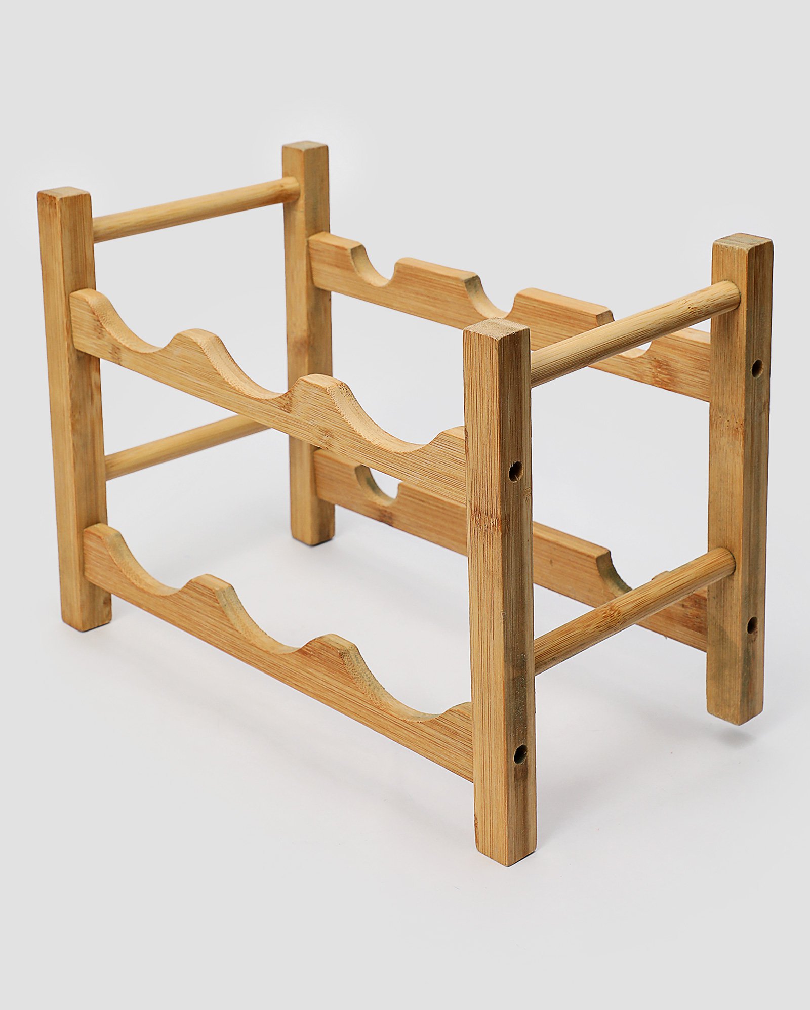 Riachuelo Suporte para vinho em bambu classics bege Casa Riachuelo