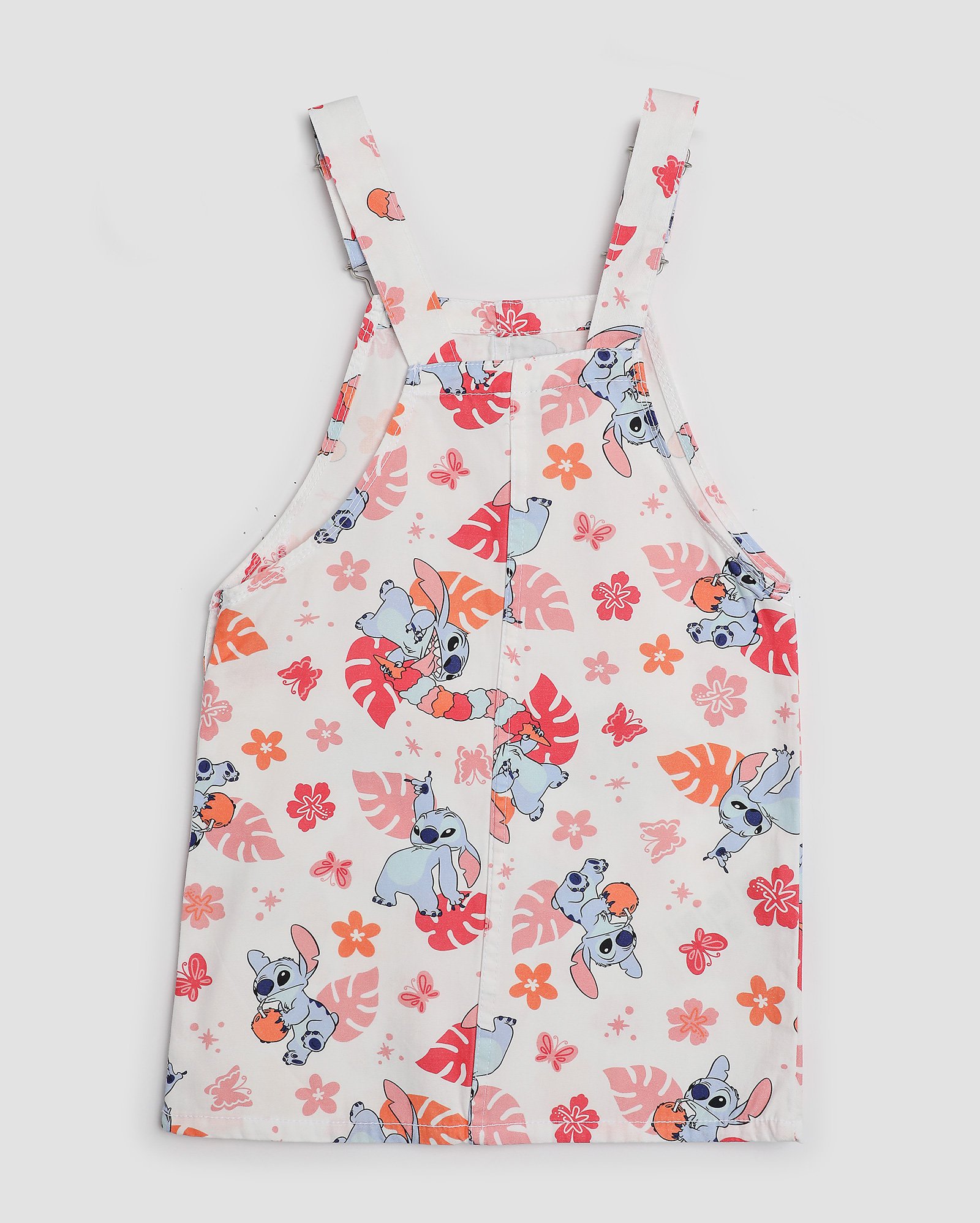 Salopete sarja infantil Stitch 4-10A branca | Disney