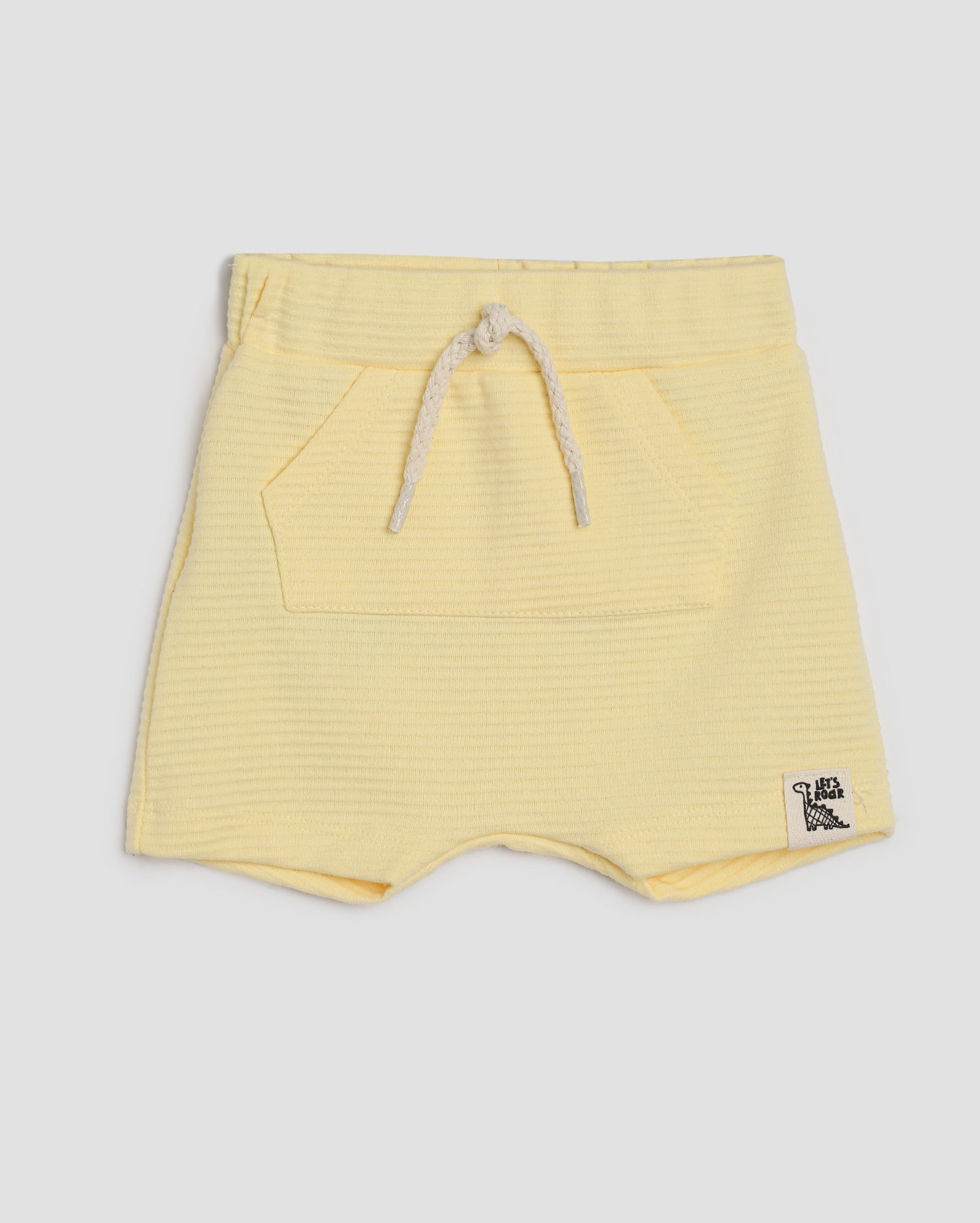 Short de moletom bebê com bolso canguru | Baby Way