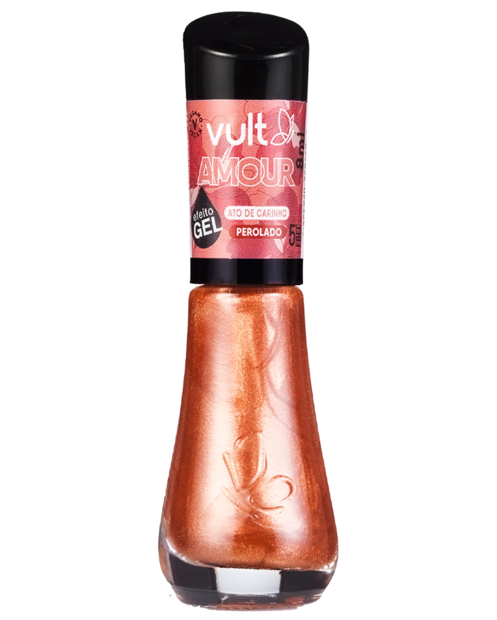 Esmalte perolado Ato de carinho 8ml  | Vult