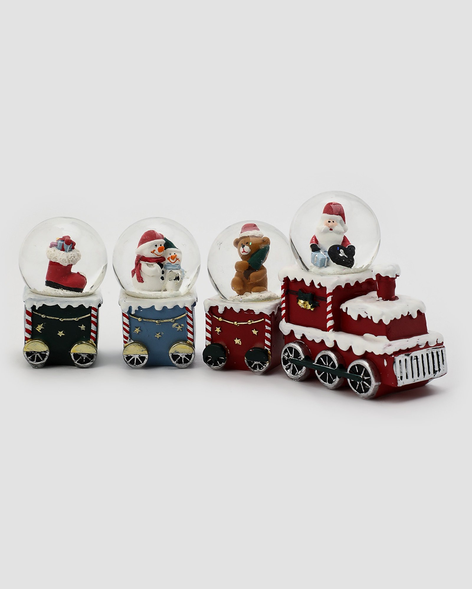 Conjunto globos decorativos 4 peças PapaI Noel Candy vermelho | Casa Riachuelo