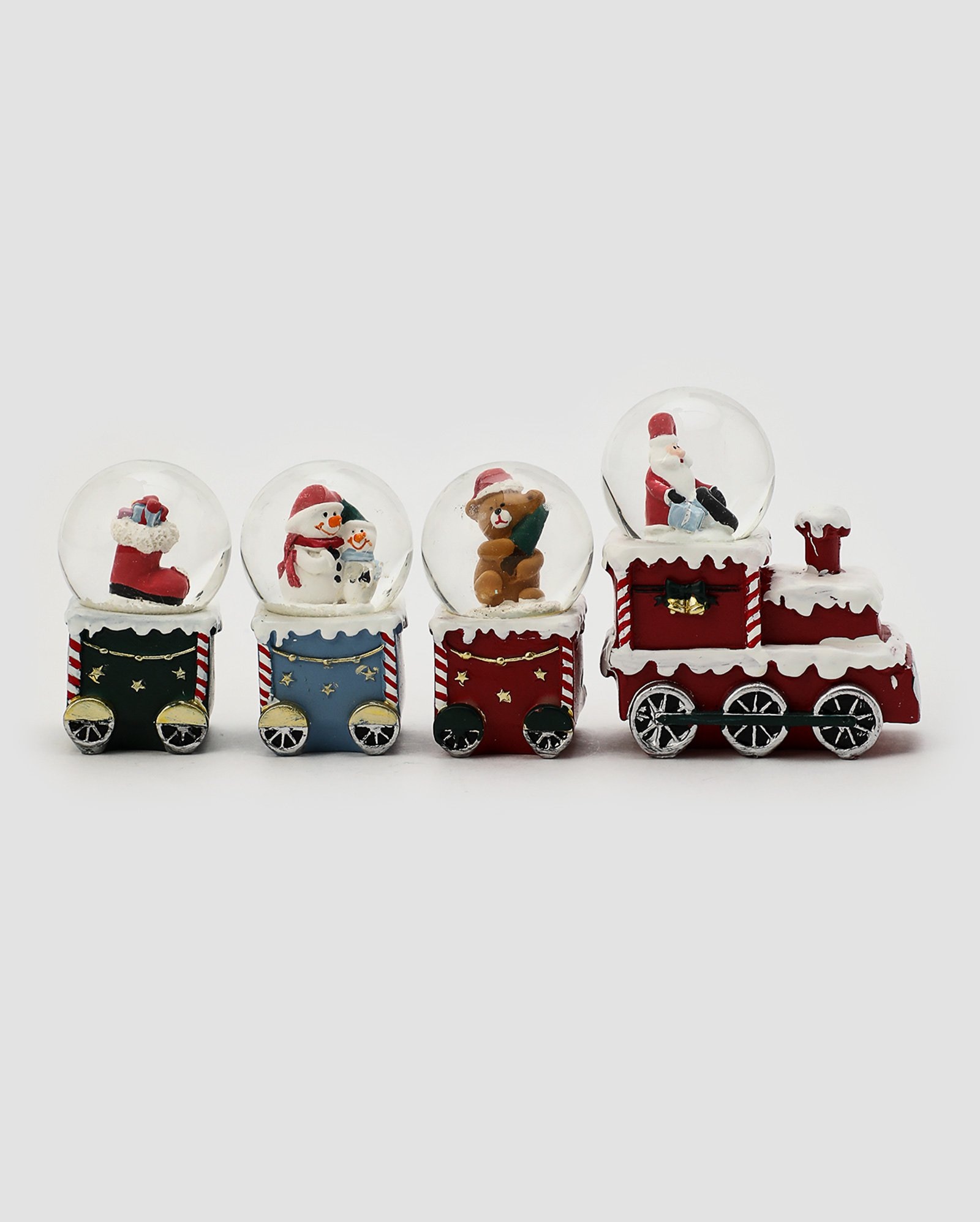 Conjunto globos decorativos 4 peças PapaI Noel Candy vermelho | Casa Riachuelo