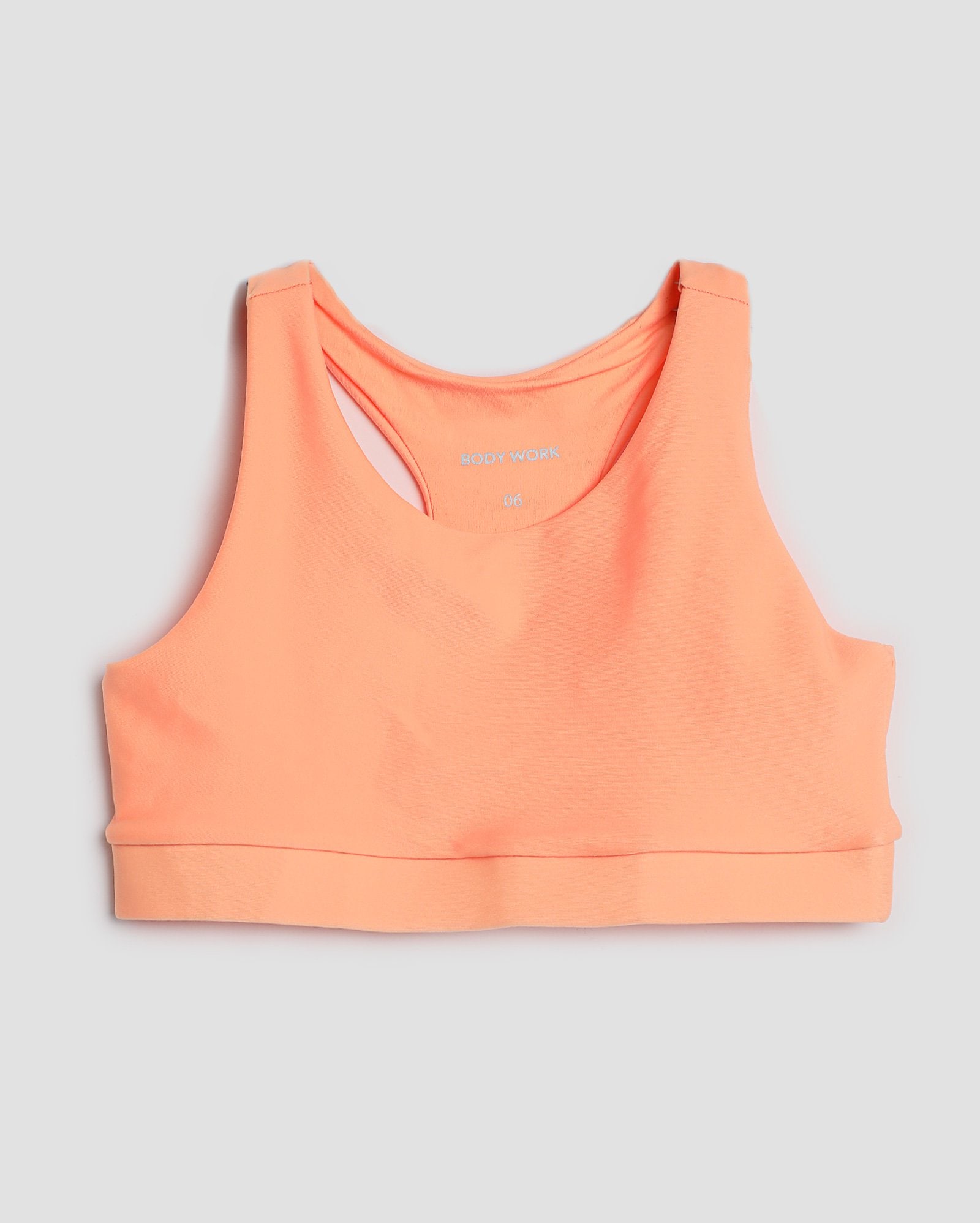 Top esportivo infantil nadador 6-14A laranja | Body Work