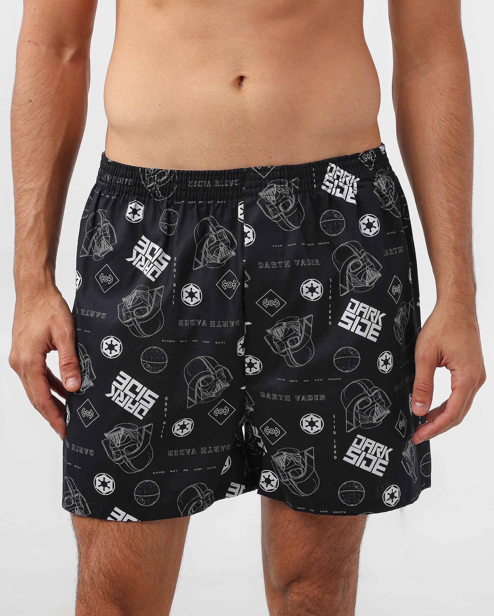 Cueca samba canção Dark Side preta | Star Wars