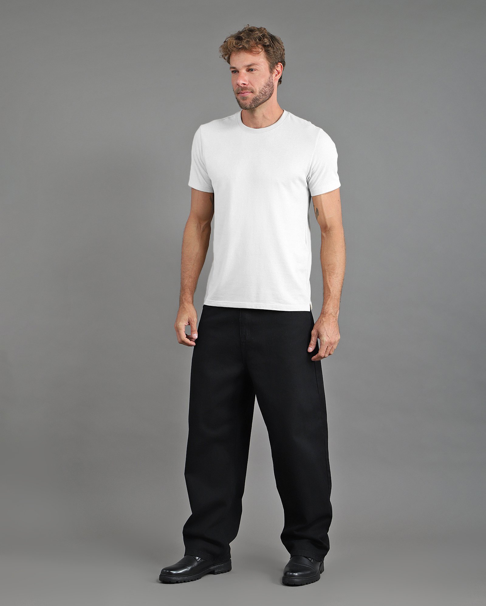 Camiseta masculina Tech UltraSoft - Branco