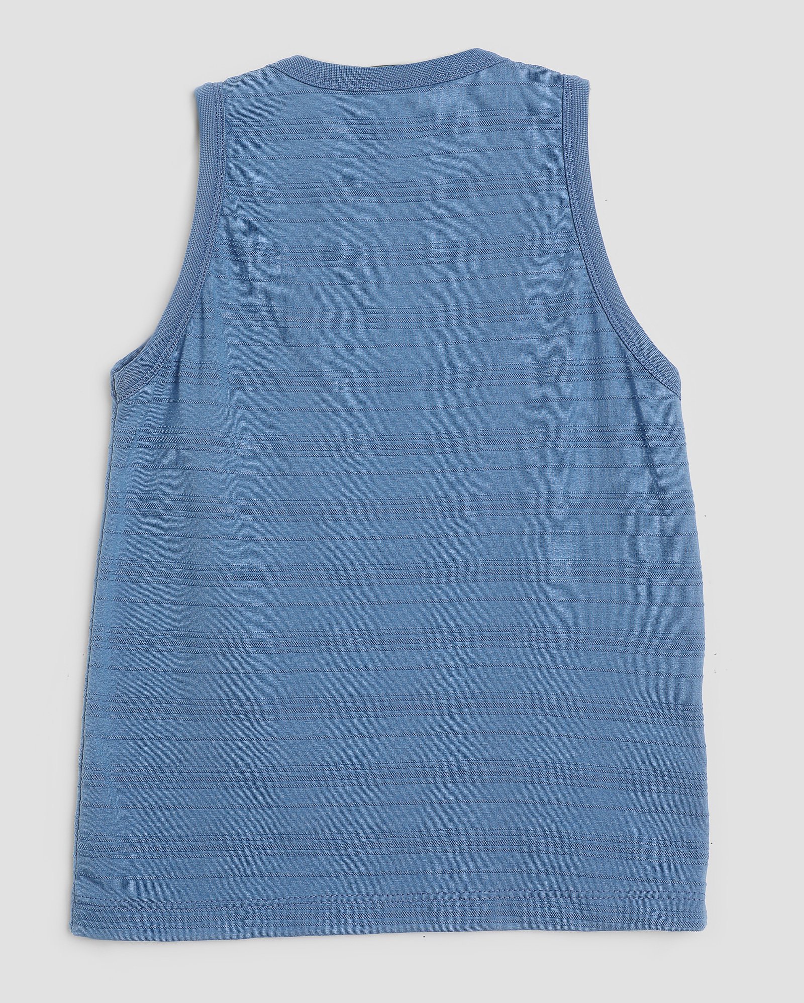Regata infantil texturizada com bolso 4-10A - Azul | Pool kids