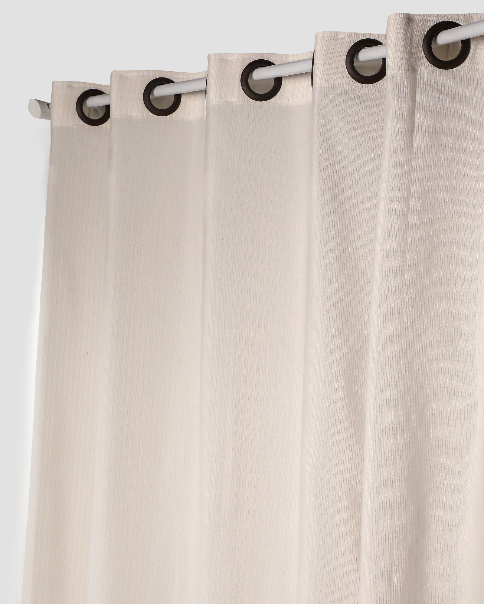 Cortina rústica Pantex 1,60x2,00m - Off-white | Casa Riachuelo