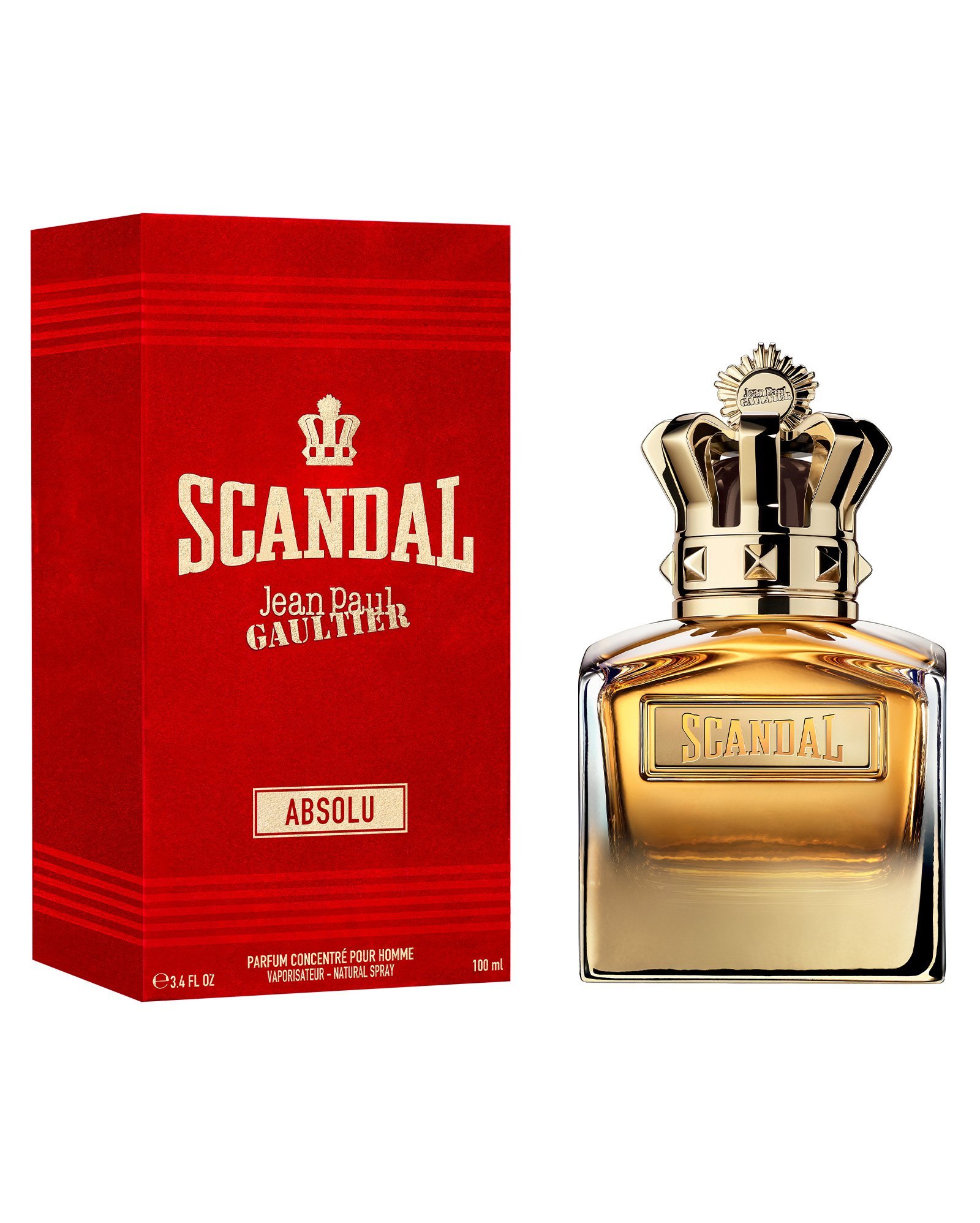 Perfume masculino Scandal Absolu concentré - 100 ML | Jean Paul Gaultier