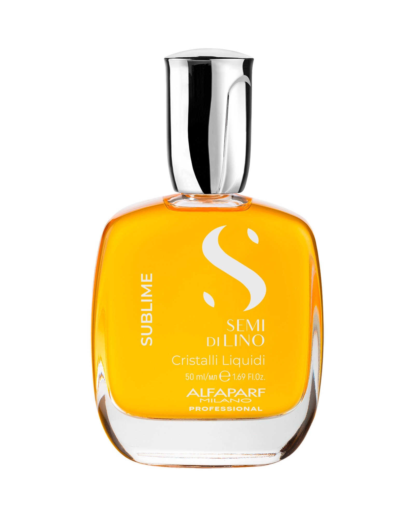 Óleo capilar com proteção térmica milano semi di lino sublime cristalli 50ml | Alfaparf