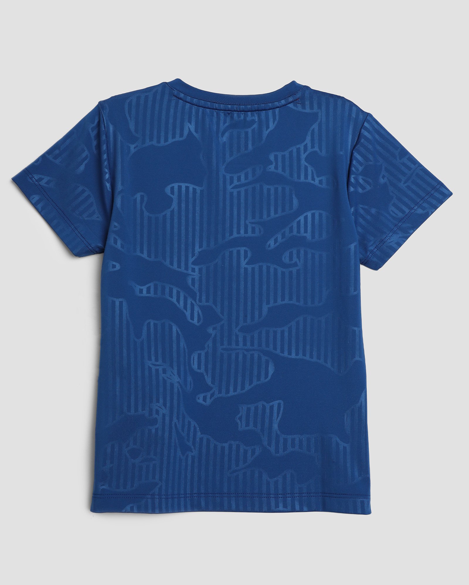 Camiseta infantil futebol Paris Saint Germain camuflada 4-10A azul