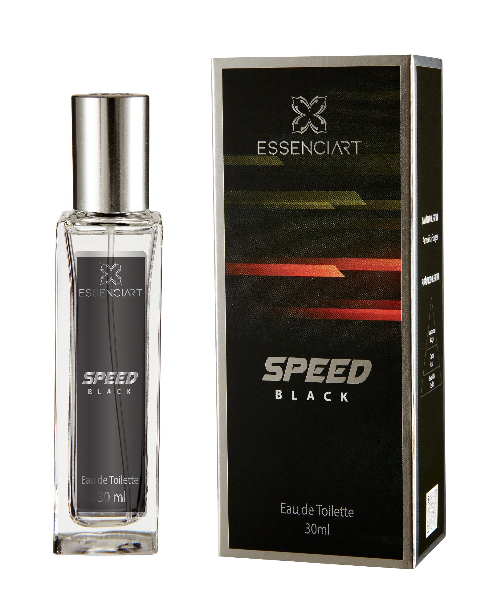 Perfume masculino Speed Black edt 30ml | Essenciart