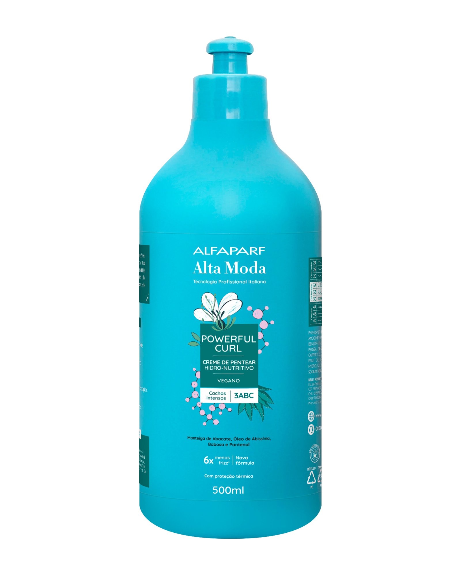 Creme para pentear powerfull curl crespo Alfaparf 500ml | Alta Moda