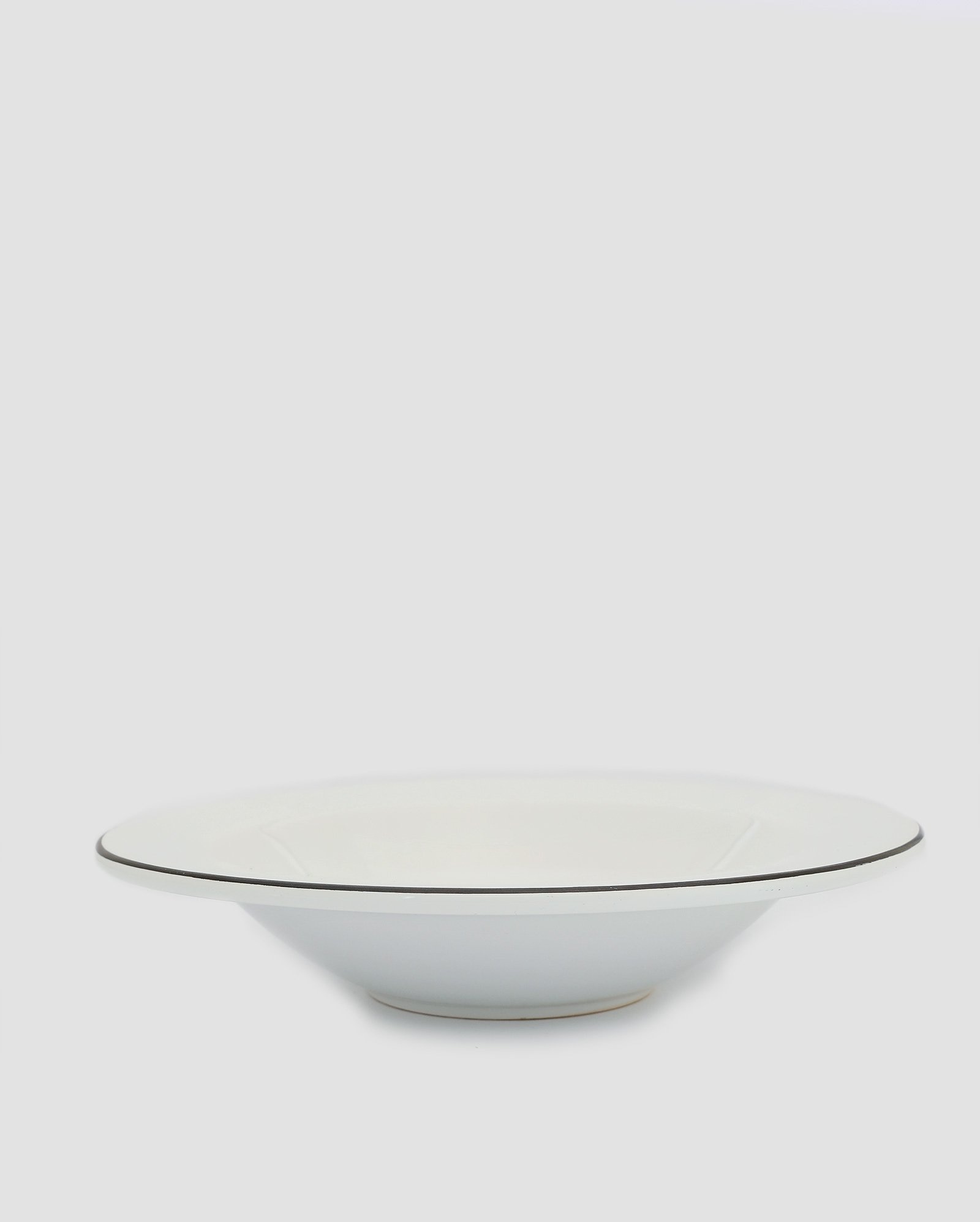 Prato fundo de cerâmica Diana 22cm branco | Casa Riachuelo