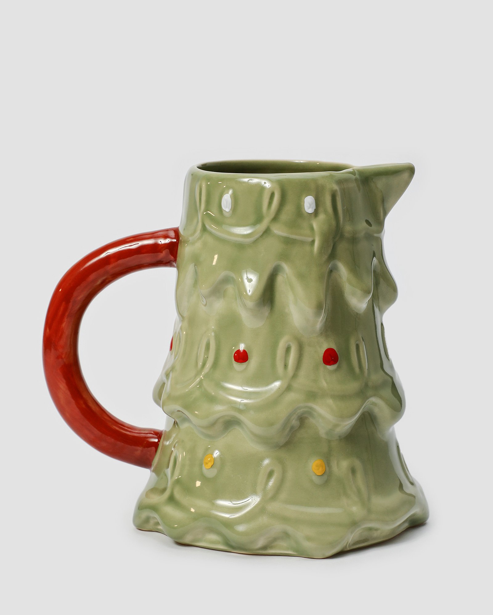 Jarra de cerâmica árvore de natal 1L verde | Casa Riachuelo
