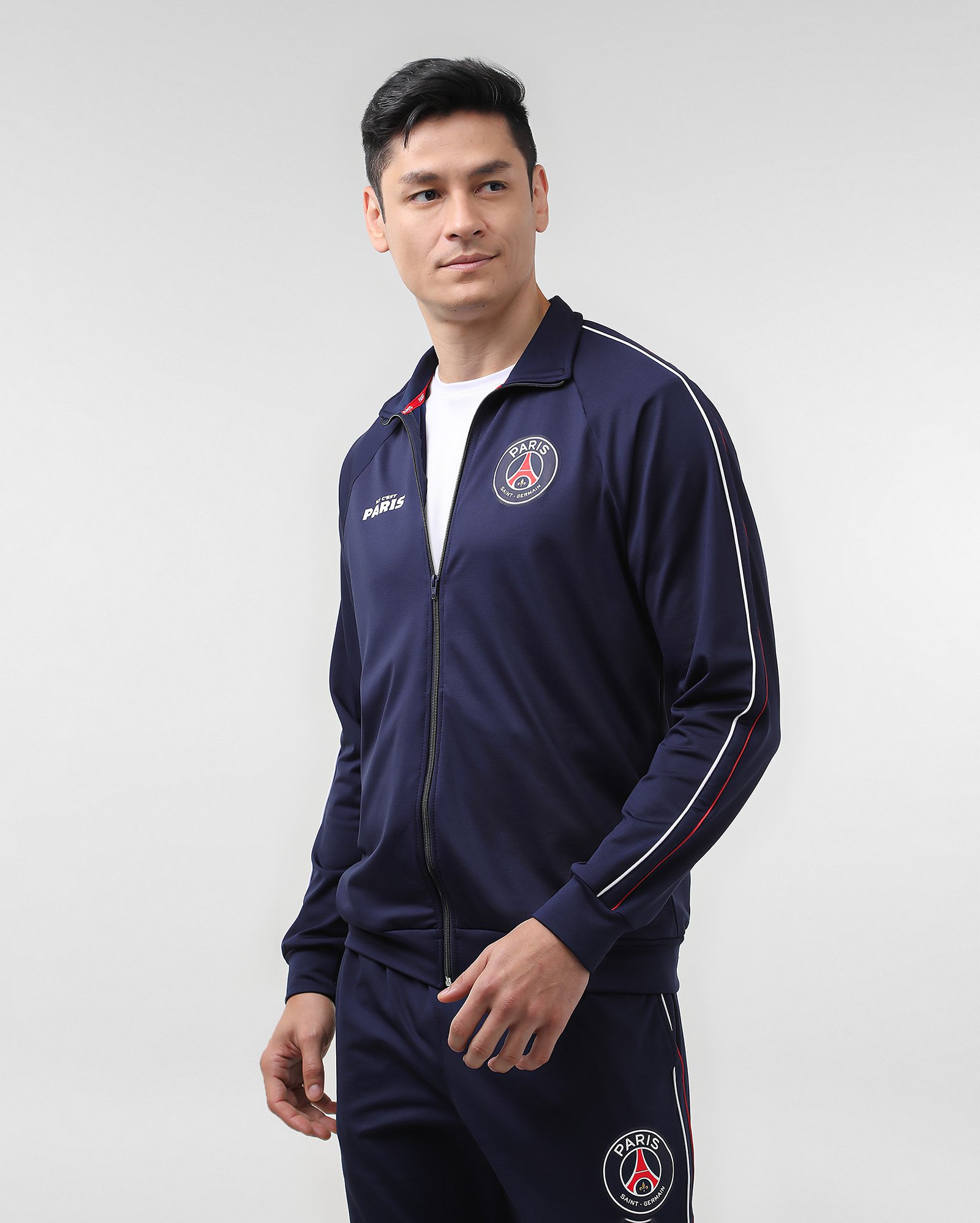 Jaqueta masculina futebol Paris Saint-German azul