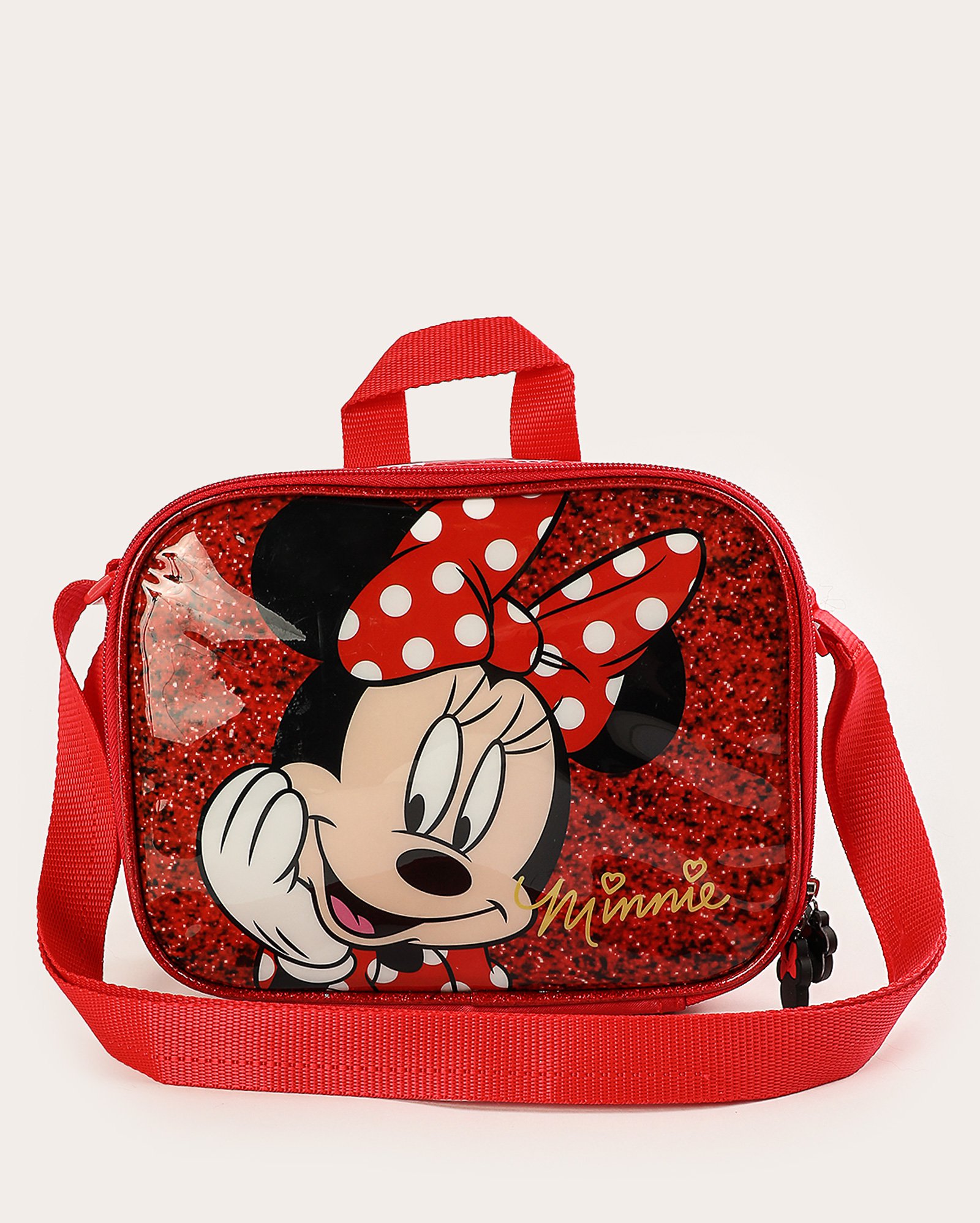 Lancheira térmica infantil Minnie - vermelha | Disney
