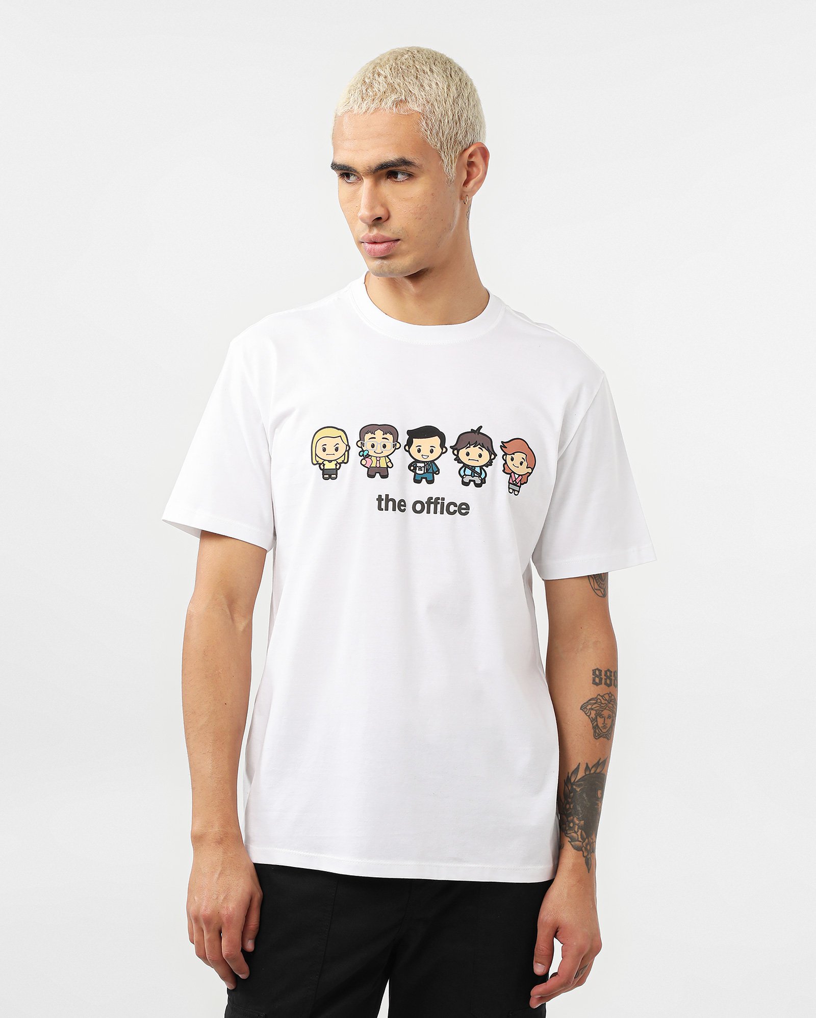Camiseta masculina personagens The Office branca | FANLAB