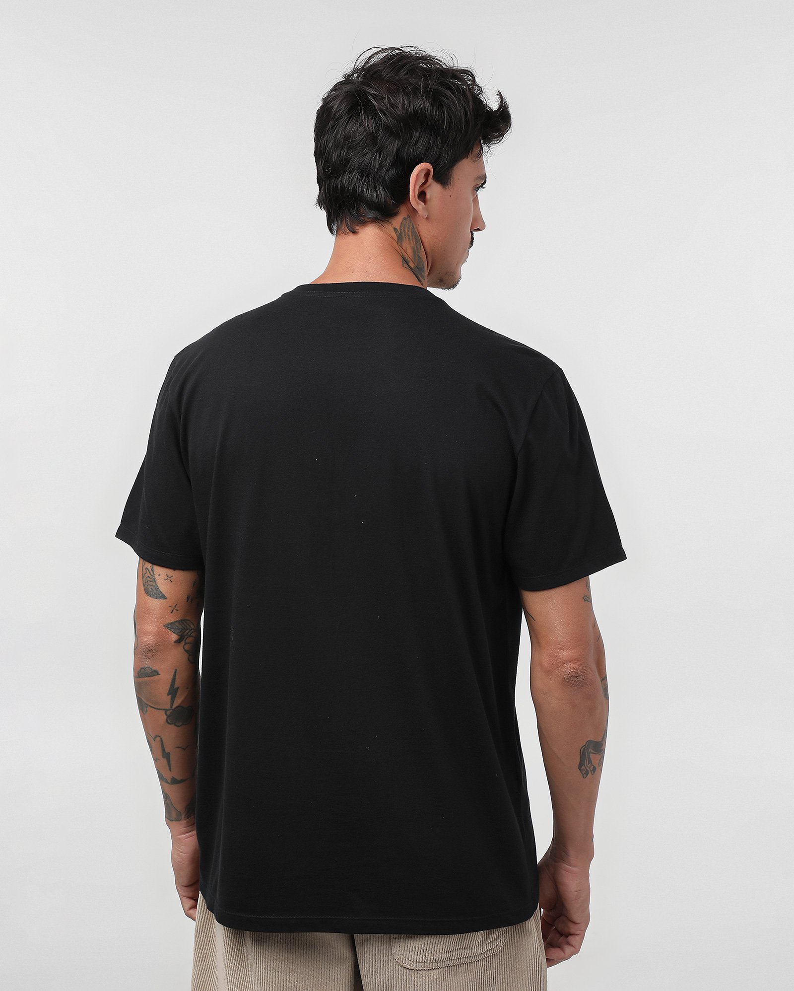 Camiseta masculina regular Dwight The Office preta | FANLAB