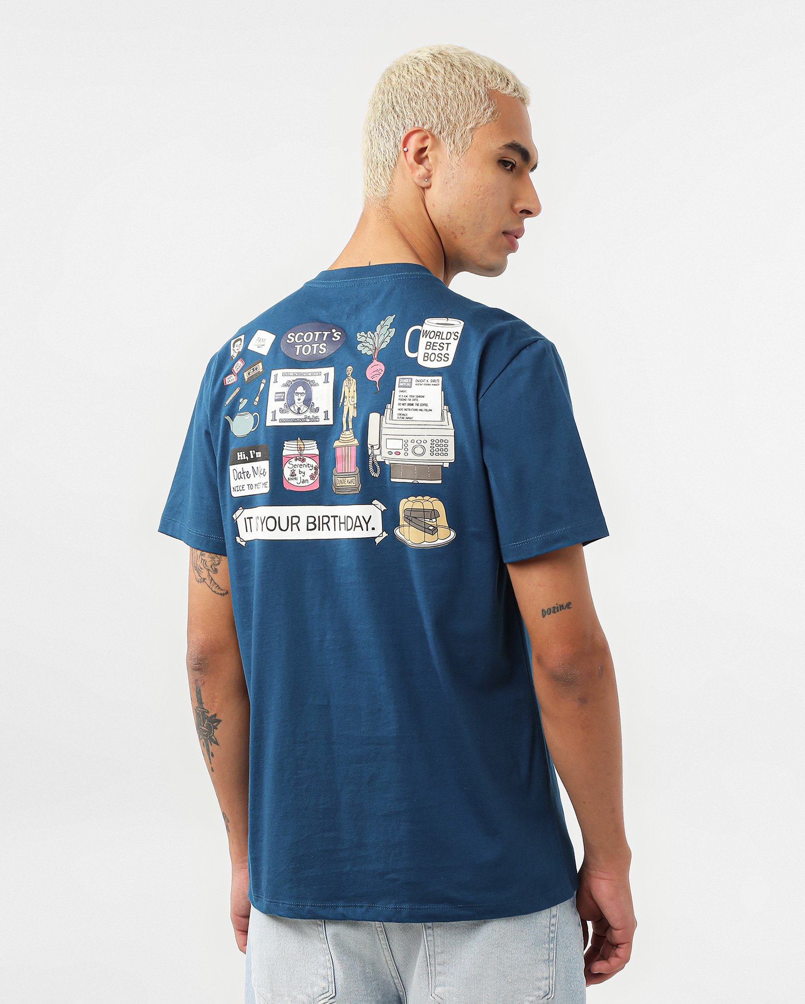 Camiseta The Office paper company azul | FANLAB