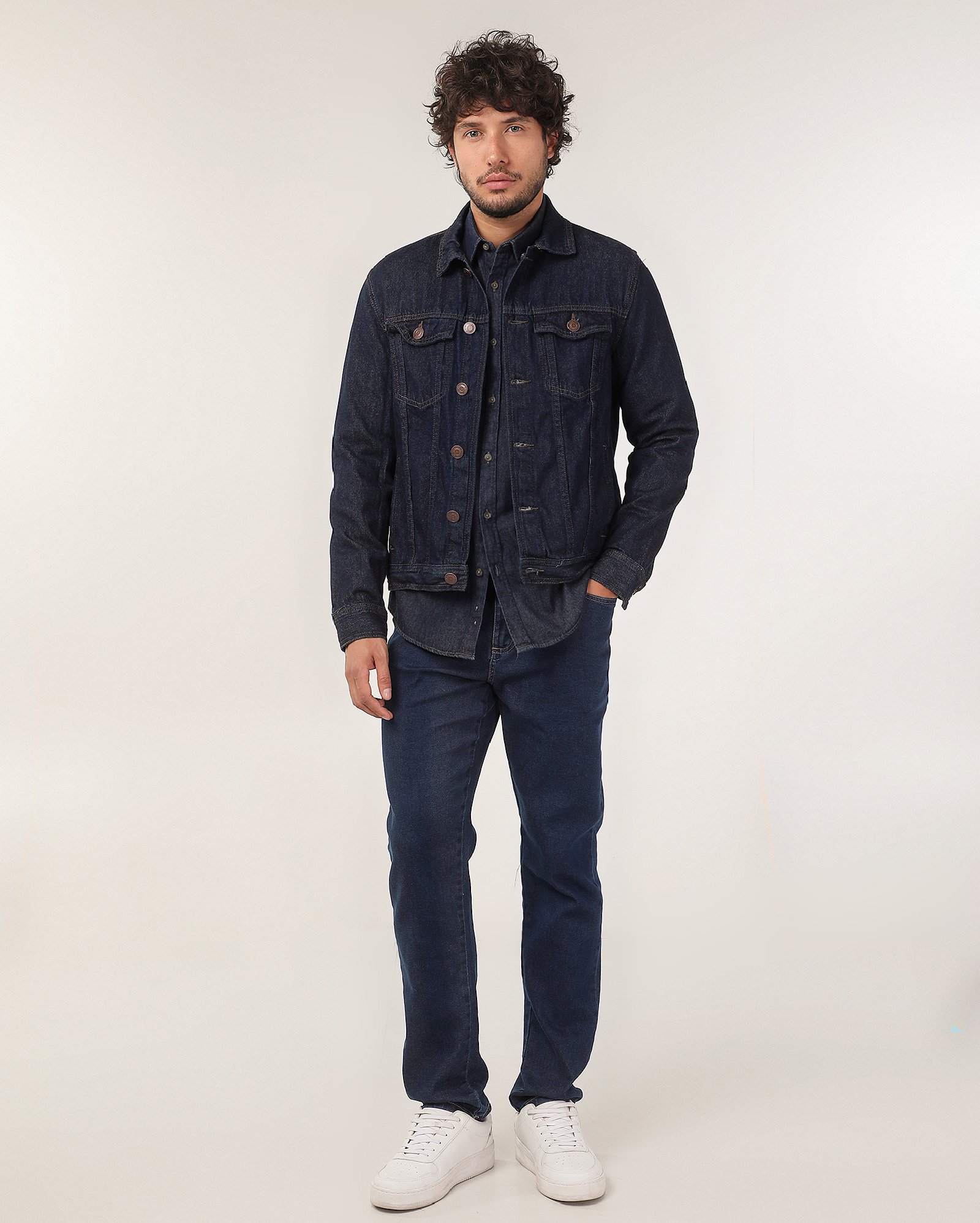 Calça jeans masculina slim com bolsos | Pool Jeans
