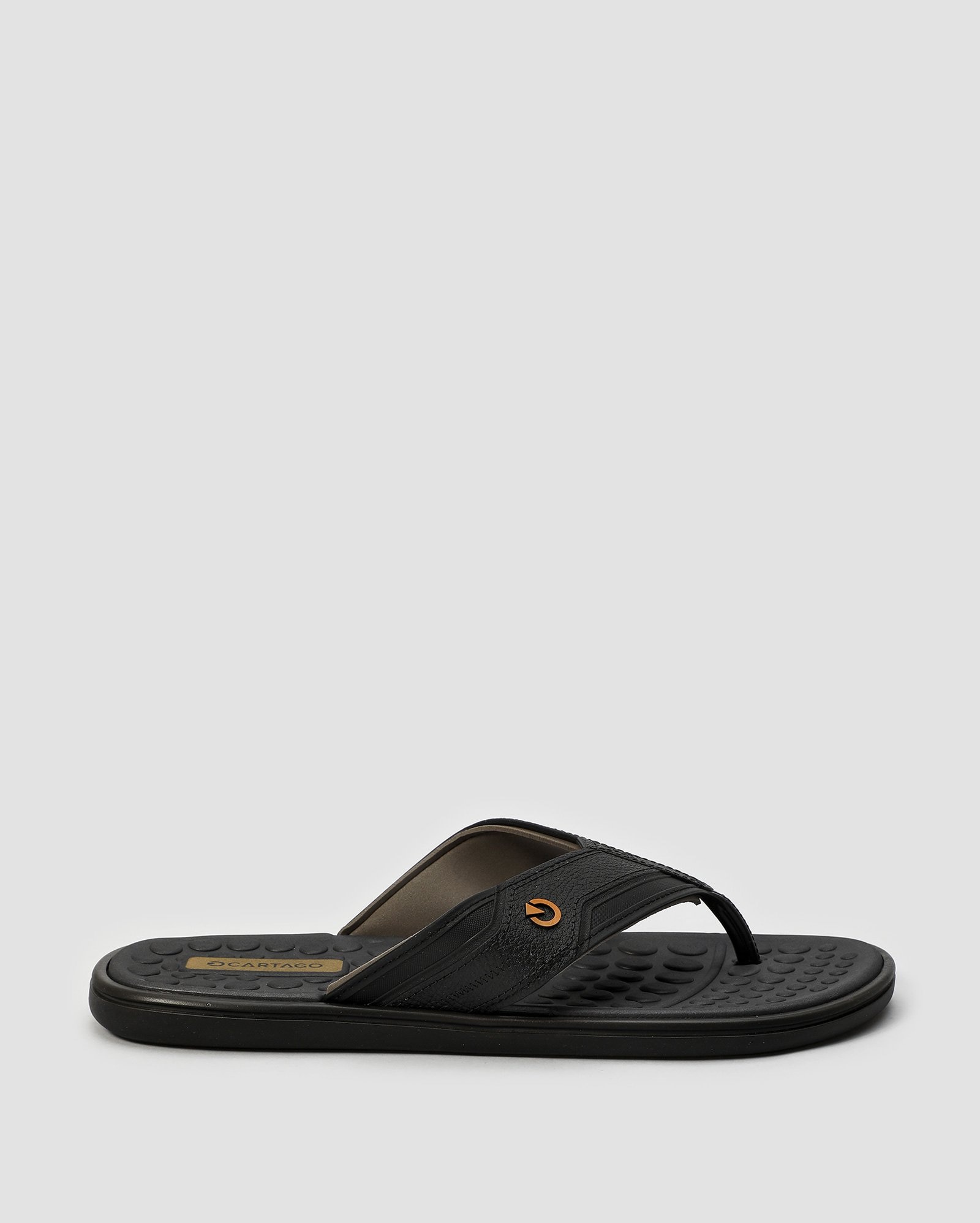 Chinelo masculino Cartago Veneto 3 - Preto | Grendene