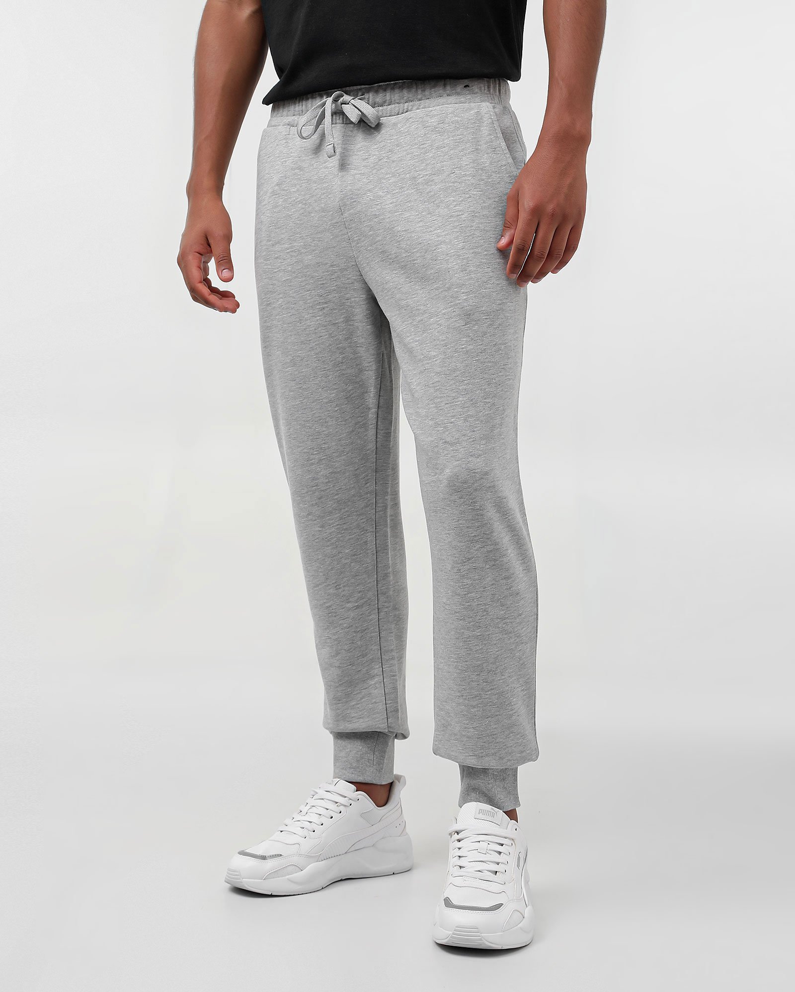 Calça de moletom masculina jogger cinza | Pool Basics