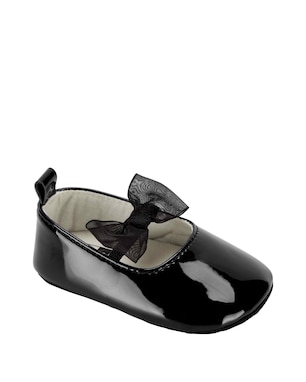 Sapato bebê com laço preta | Carter's