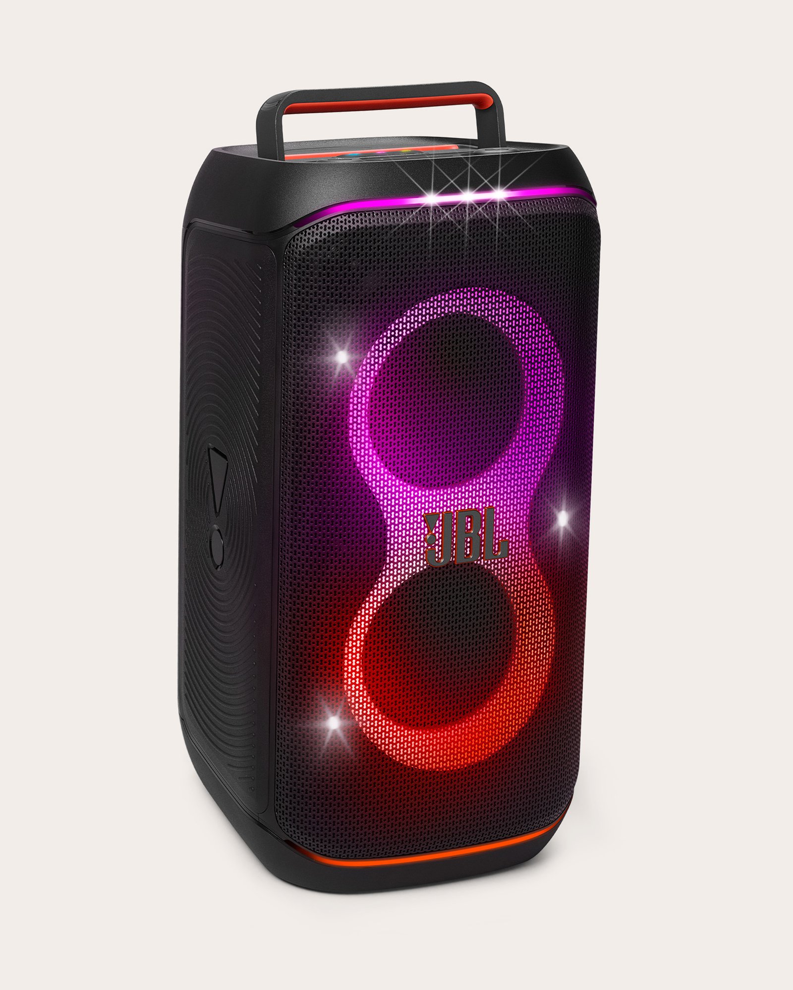 Caixa de som Partybox Club 120 portátil com Bluetooth e luzes preta | JBL
