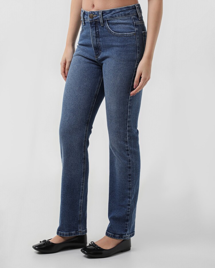 Calça Skinny CalÇa Jeans Feminina Reta Cintura Media Riachuelo