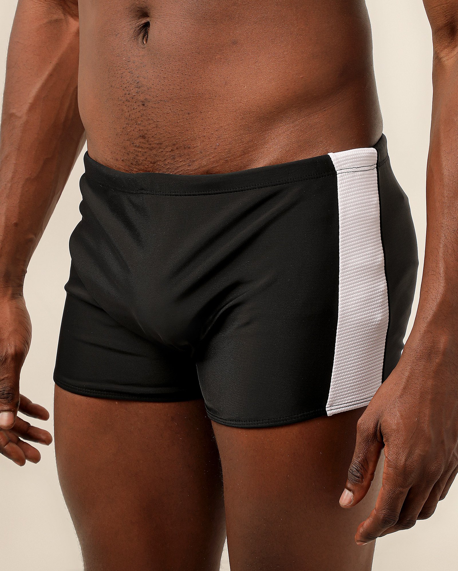 Sunga tradicional boxer com faixa lateral preta | Pool