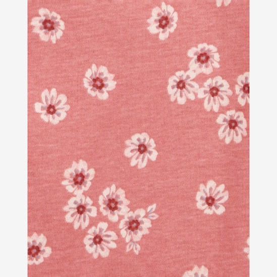 Kit body bebê 7 peças listrado cereja e floral multicor | Carter's