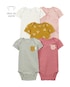 Kit body bebê 5 peças estampadas | Carter's