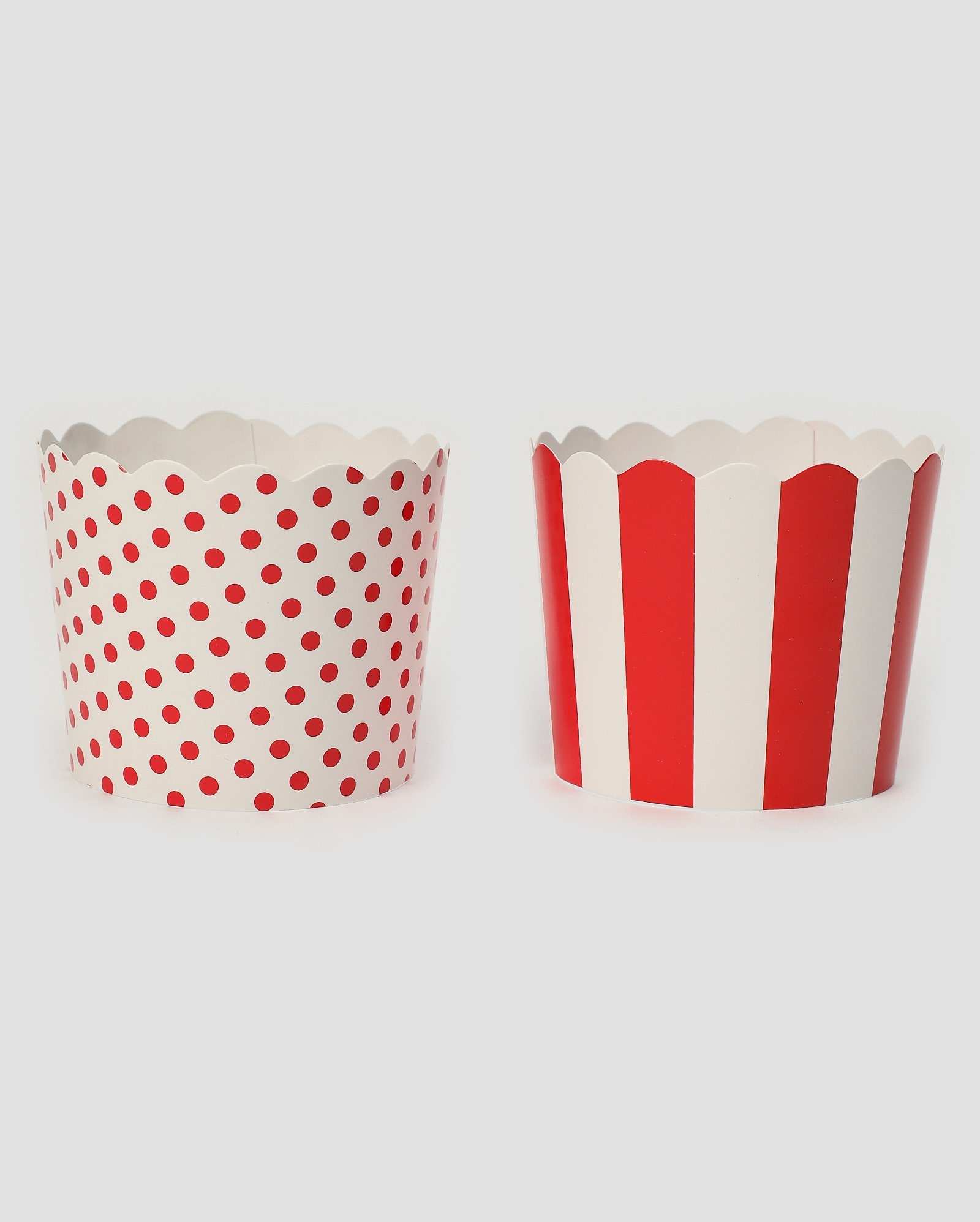 Kit forma de cupcake 20 peças natalinas vermelho | Casa Riachuelo