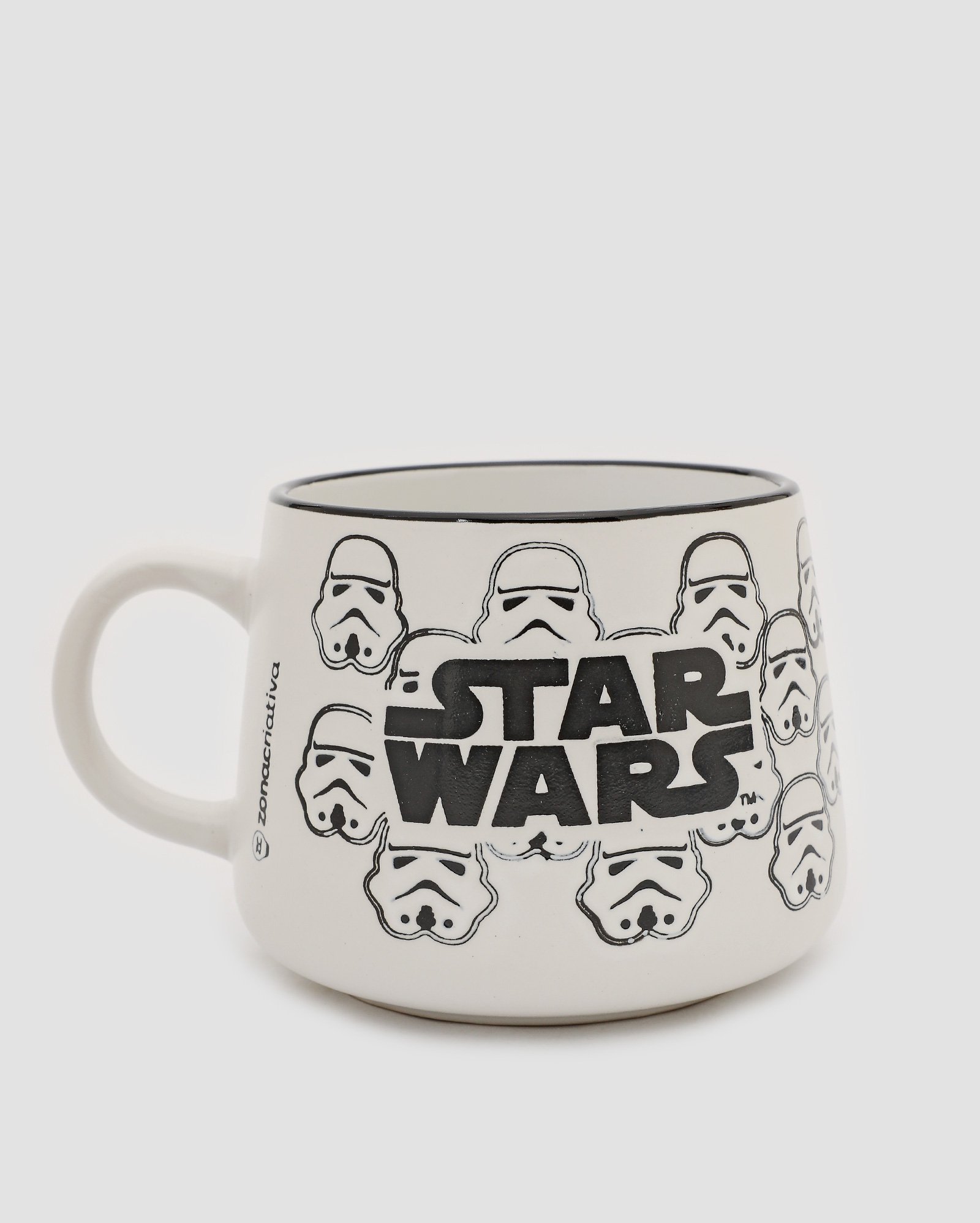 Caneca de cerâmica moma Star Wars 500ml branca | FANLAB