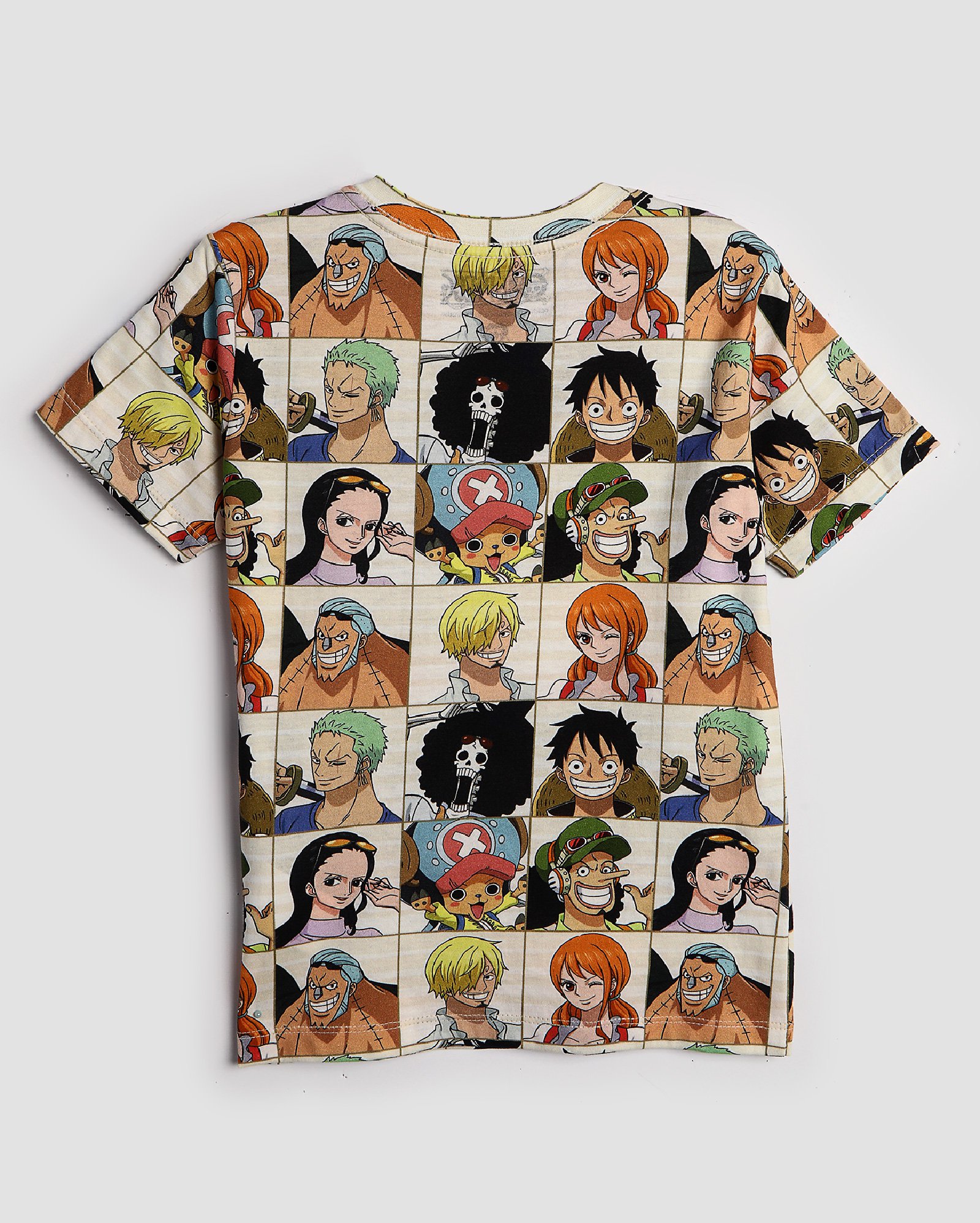 Camiseta infantil manga curta One Piece 6-10A multicor - Multicor | One Piece