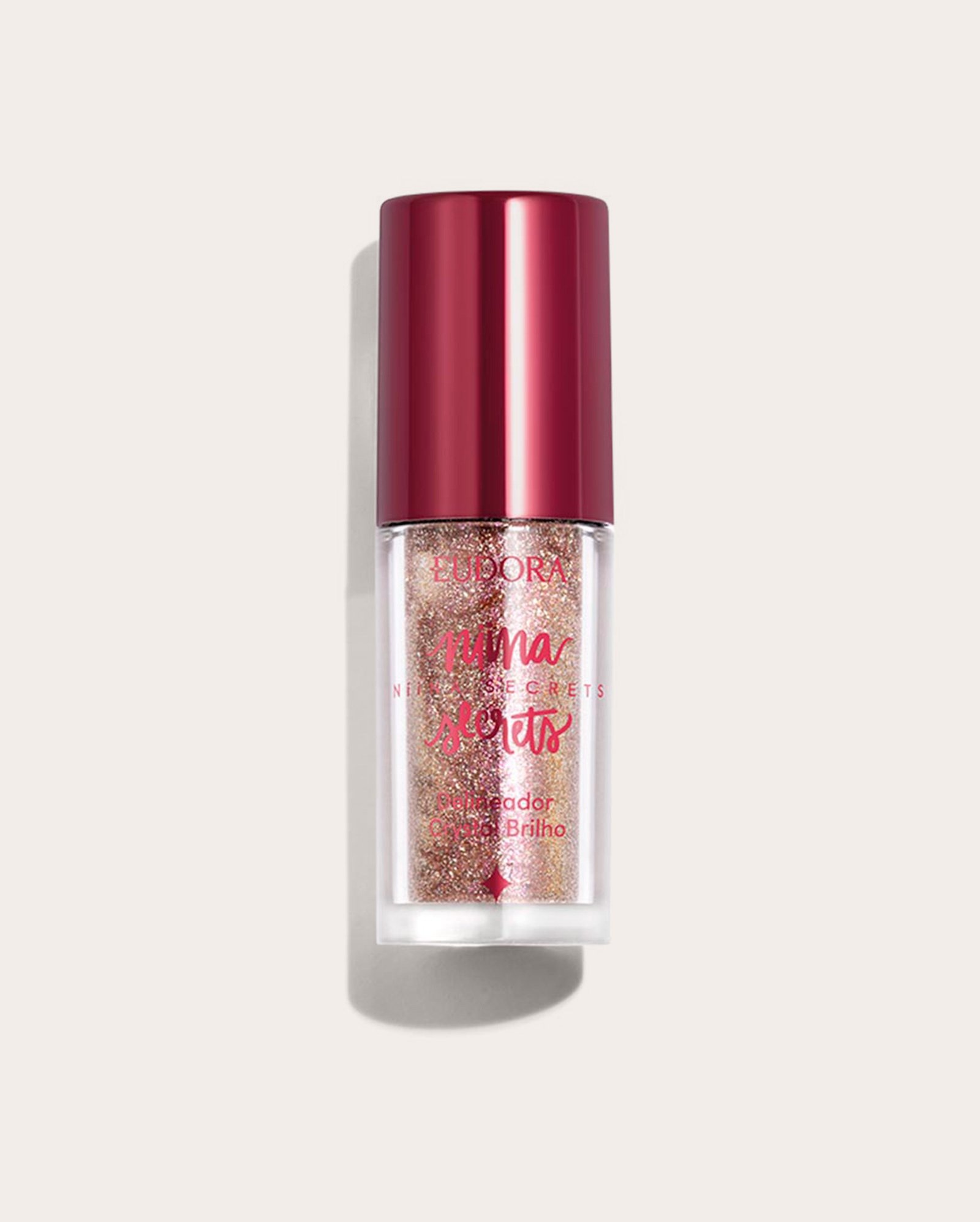 Delineador Crystal Brilho 3g rose gold | Niina Secrets