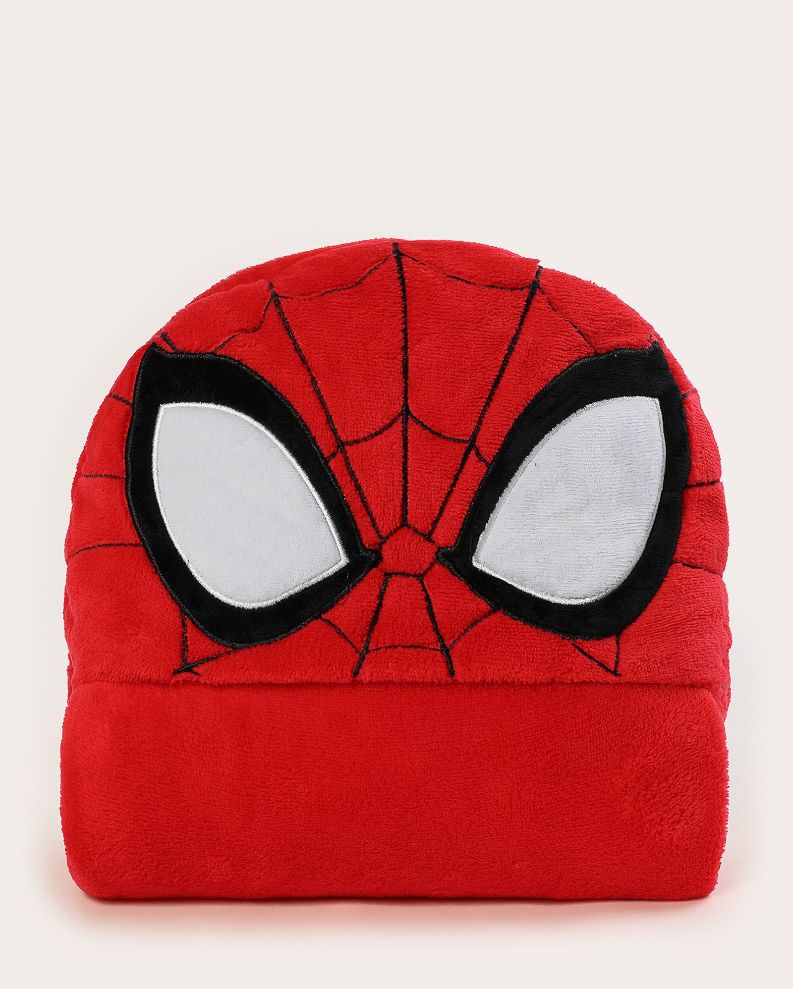 Manta infantil com capuz Homem-Aranha vermelha | Casa Riachuelo
