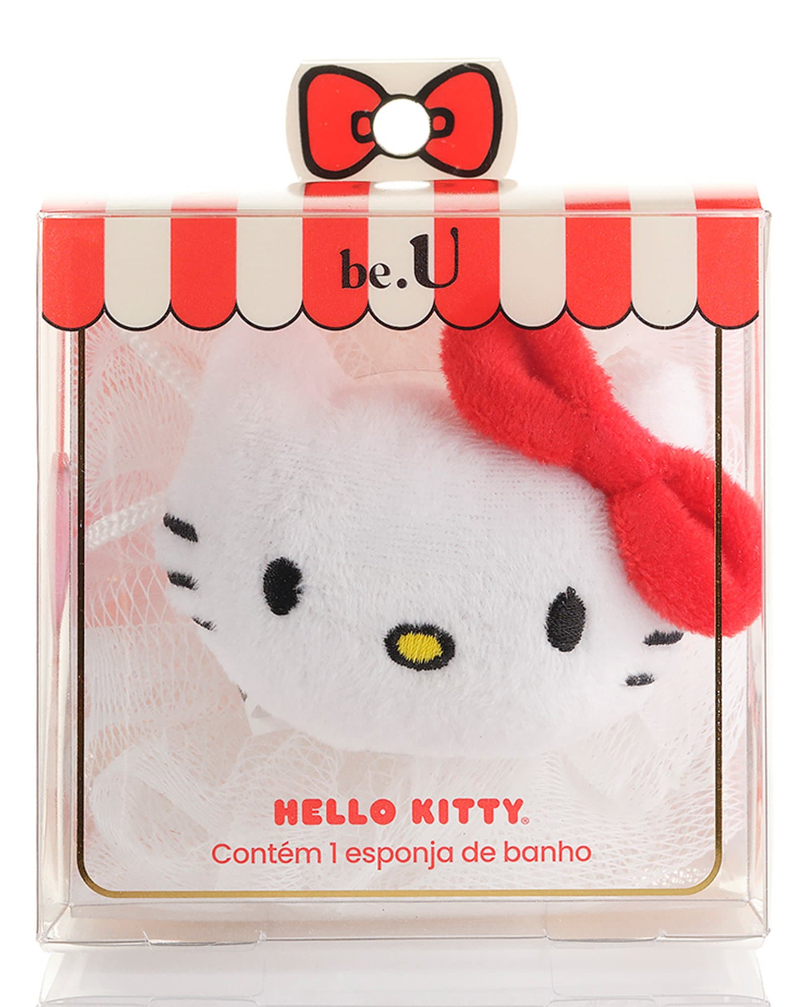 Esponja de banho Hello Kitty branca | be.U + Sanrio