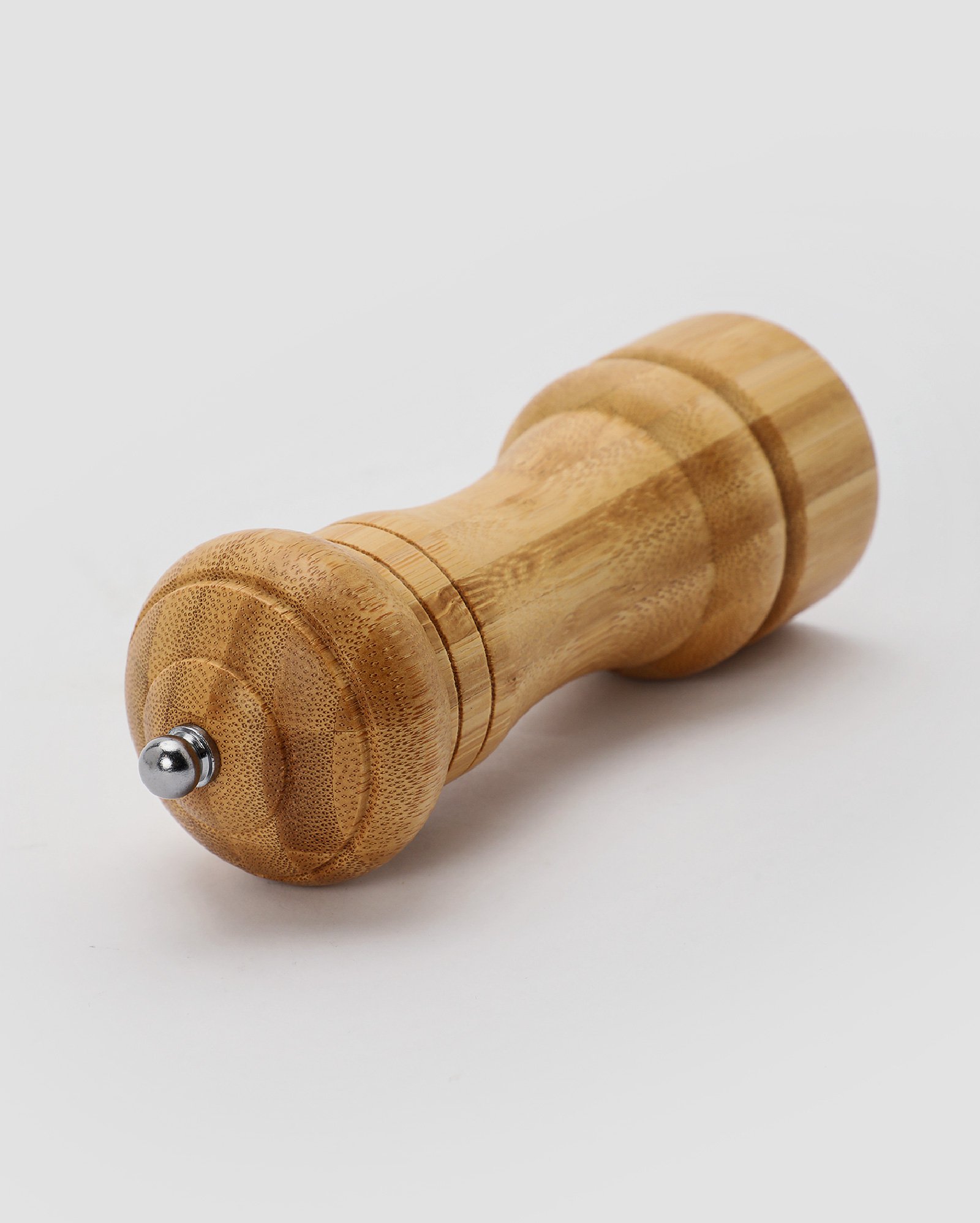 Moedor de temperos em bambu classic 15cm bege | Casa Riachuelo